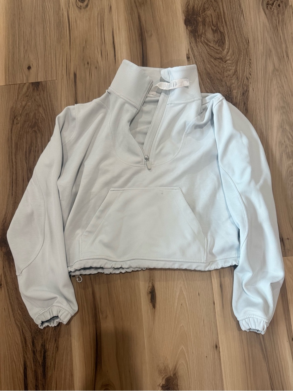 Lululemon Ivory Women's Quarter-Zip Pullover Hoodie